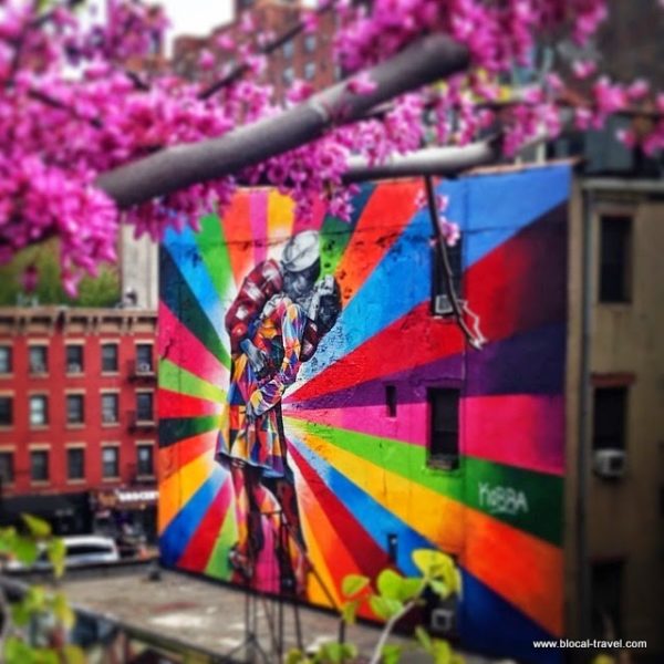 Street art in Chelsea, New York