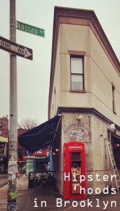 Hipster neighborhoods in Brooklyn