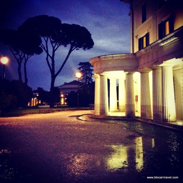 Mussolini's house, casino nobile, villa torlonia, rome, italy