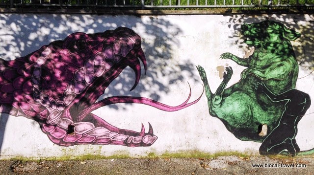 street art walking tour at quadraro