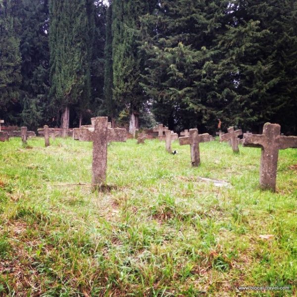 san finocchi abandoned cemetery volterra tuscany italy