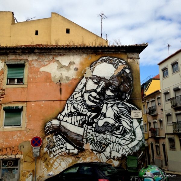 C215 street art Lisbon