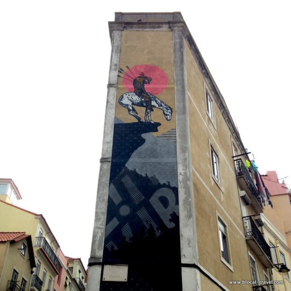 Cyrcle street art Lisbon