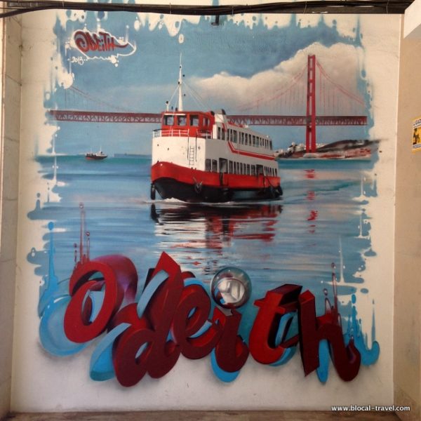 Odeith street art Lisbon