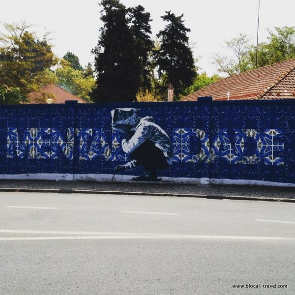 addfuel eime blue wall lisbon street art