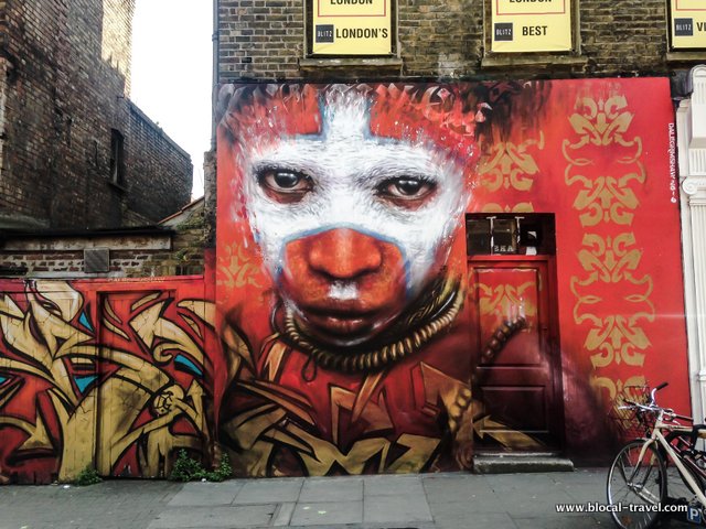 Dale Grimshow street art weekend in London