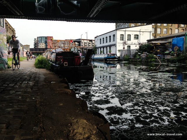 hackney canal weekend in london
