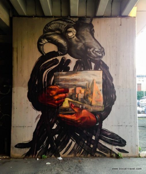 Gaia Ostiense Rome's street art 