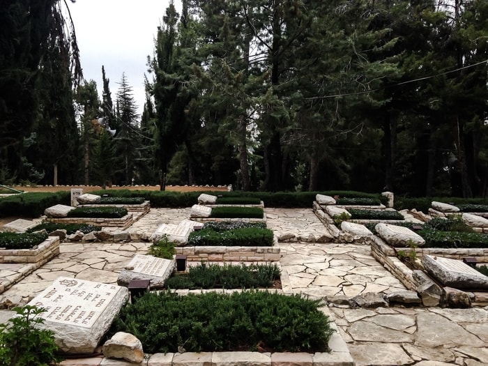 National military cemetery in Jerusalem
