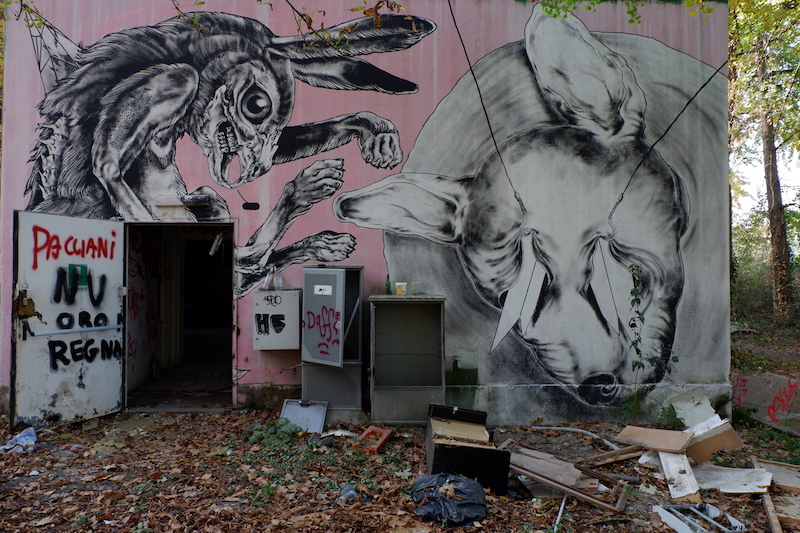 abandoned zoo Turin