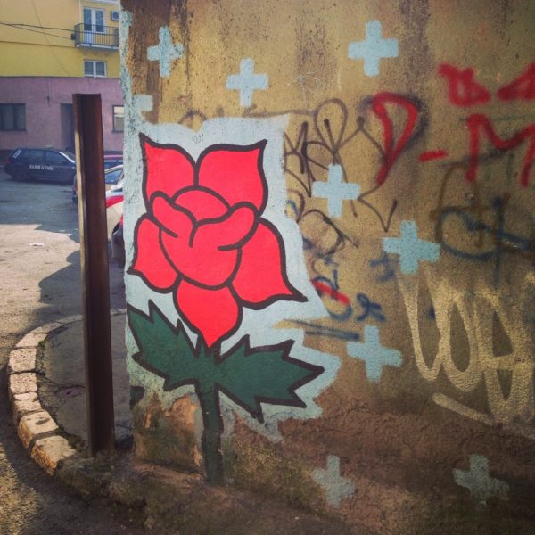 M. Chat (Thoma Vuille) Graffiti, Sarajevo