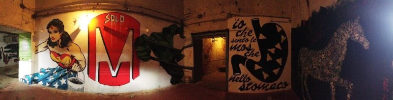 street art via Prenestina