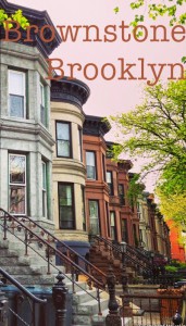 Brownstone houses in Brooklyn