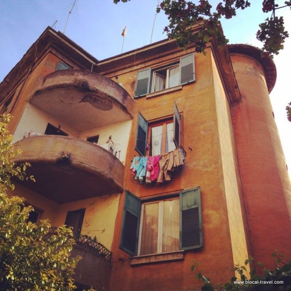 Garbatella neighborhood, Rome, Italy
