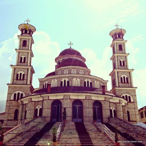 cathedral Korça, Albania, balkans
