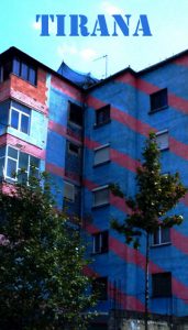 tirana painted buildings