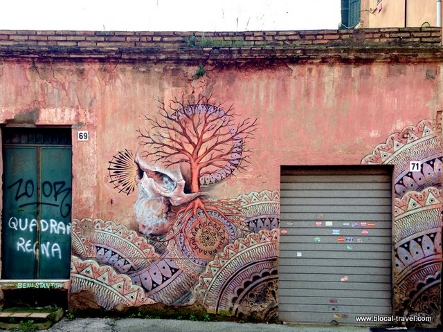 Beau Stanton M.U.Ro. Quadraro street art Roma