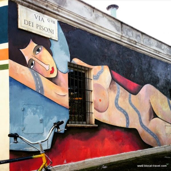 Jim Avignon M.U.Ro. street art Quadraro Roma