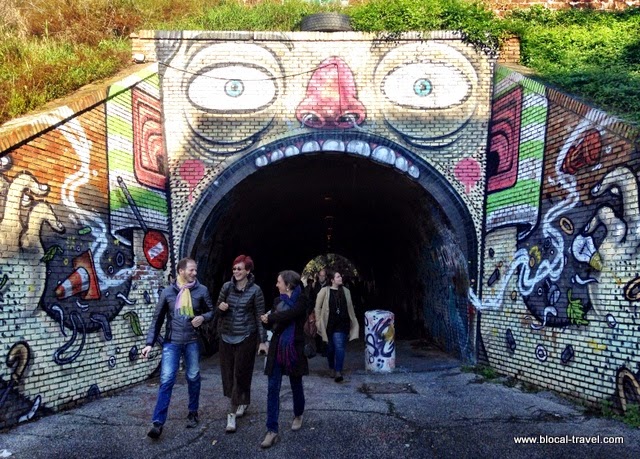 A street art walking tour at Quadraro, my favorite street art district in  Rome