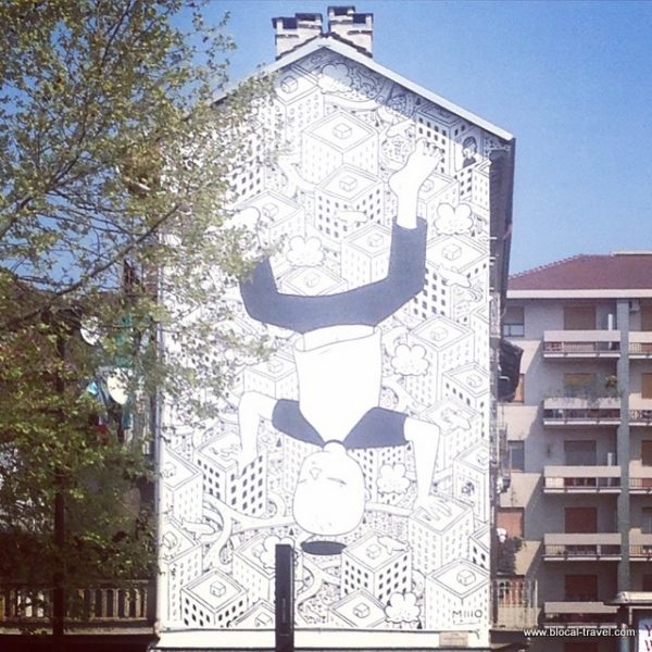 Millo, street art, Turin