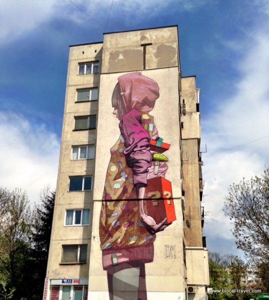 street art by Etam Cru in the Hazdhi Dimitar neighborhood, Sofia