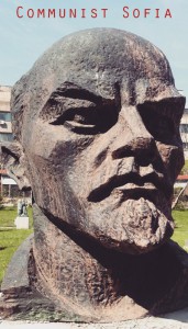 Communist regime's tracks in Sofia Bulgaria