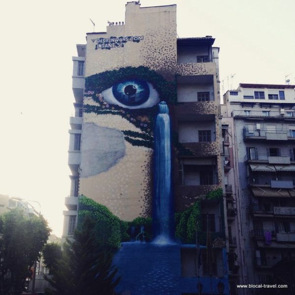 street art on Sokratous st Thessaloniki