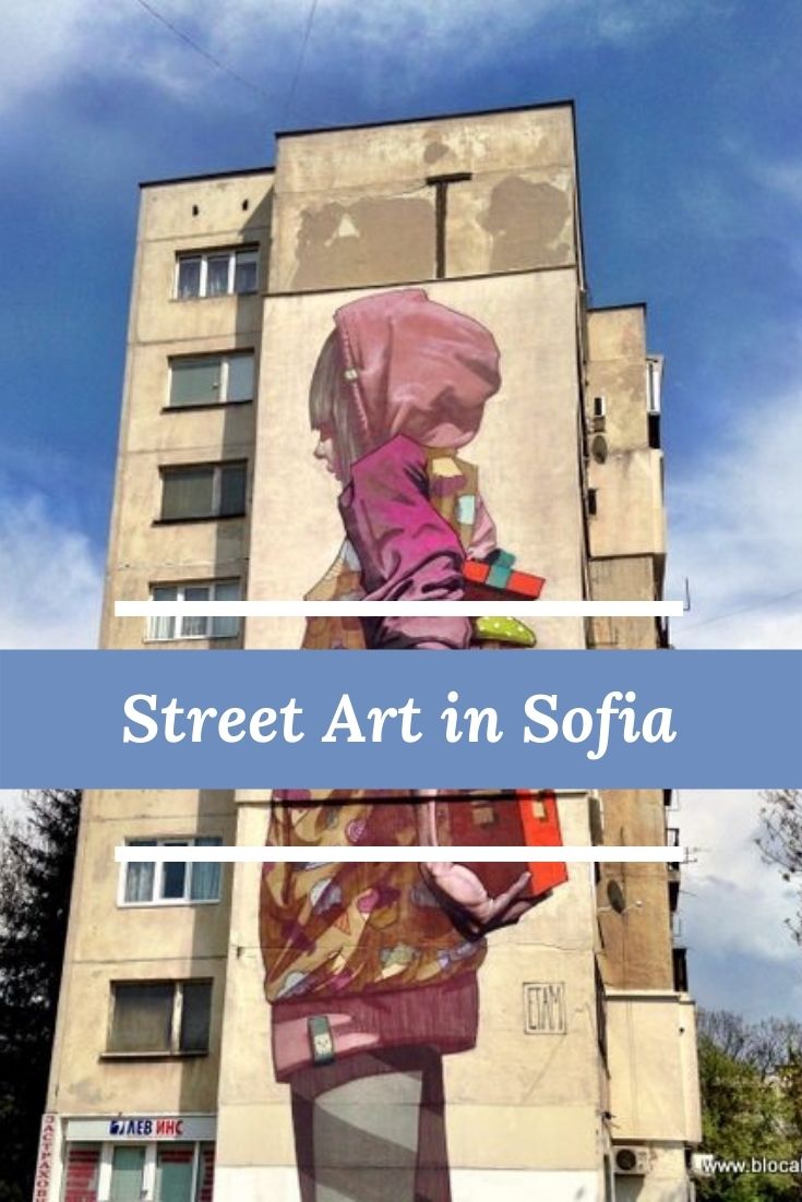 street art in Sofia Bulgaria