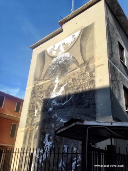 pasolini street art torpignattara nicola verlato hostia