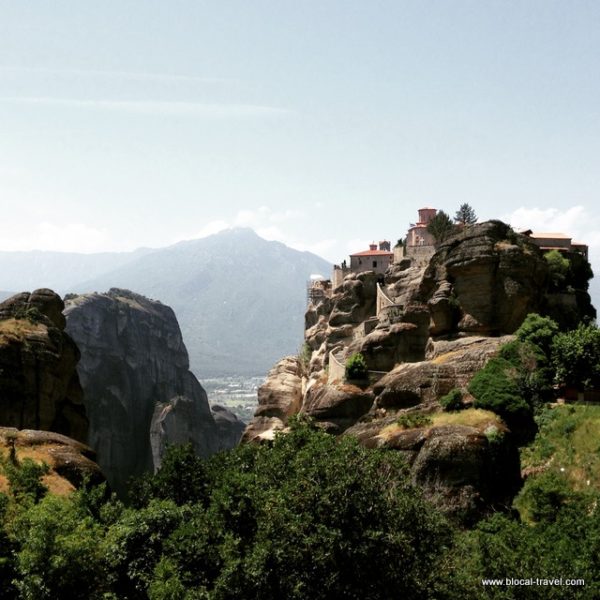 Meteora monasteries Greece hike