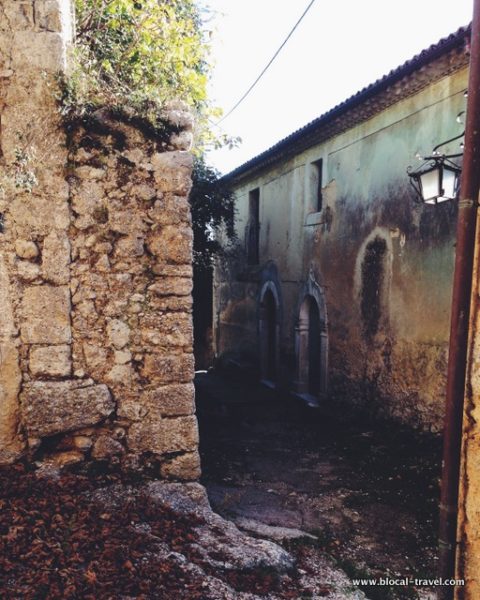 Borgo Forglieta ghost town lazio Italy