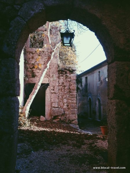 Borgo Forglieta ghost town lazio Italy
