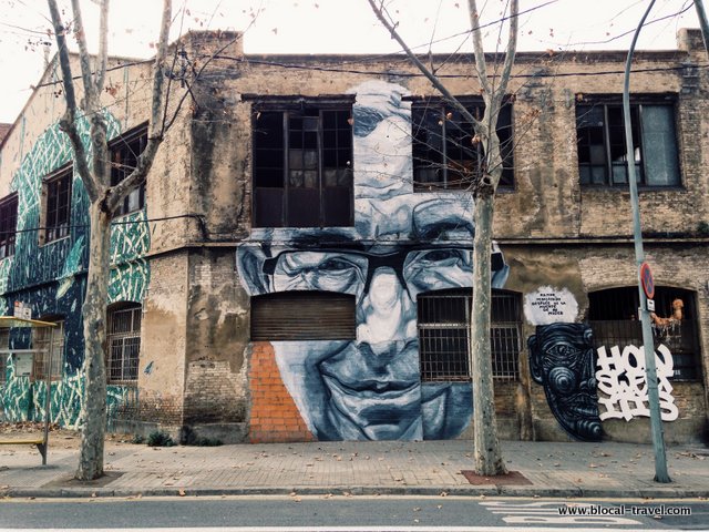 barcelona street art poblenou