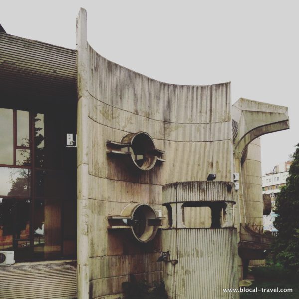brutalist architecture in skopje