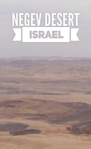 Mitzpe Ramon Negev desert Israel 