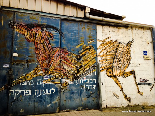 dede tel aviv street art guide