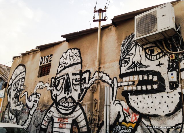 dioz tel aviv street art guide