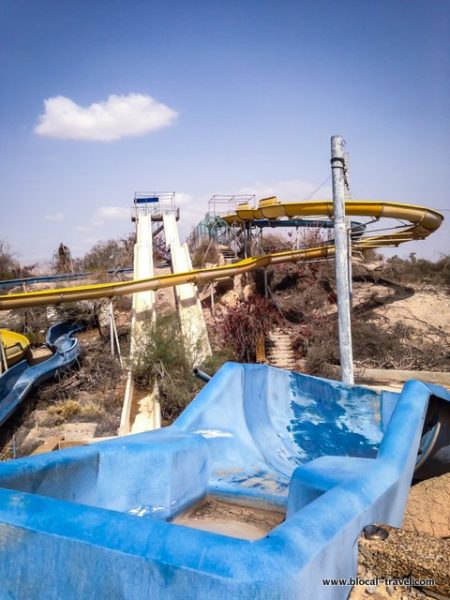 abandoned water park Atraktzia urbex israel