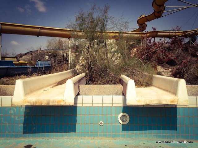 abandoned water park Atraktzia urbex israel