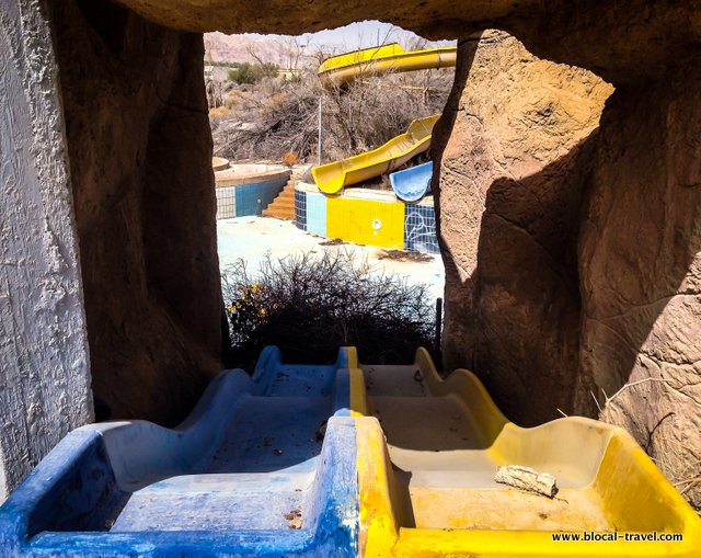 abandoned water park Atraktzia urbex israel