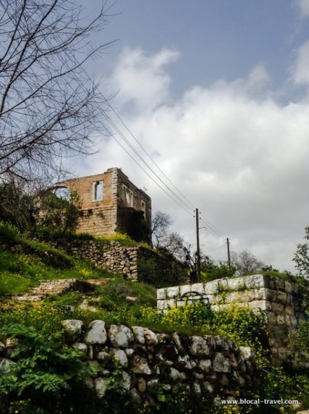 lifta ghost town abandoned places in israel 