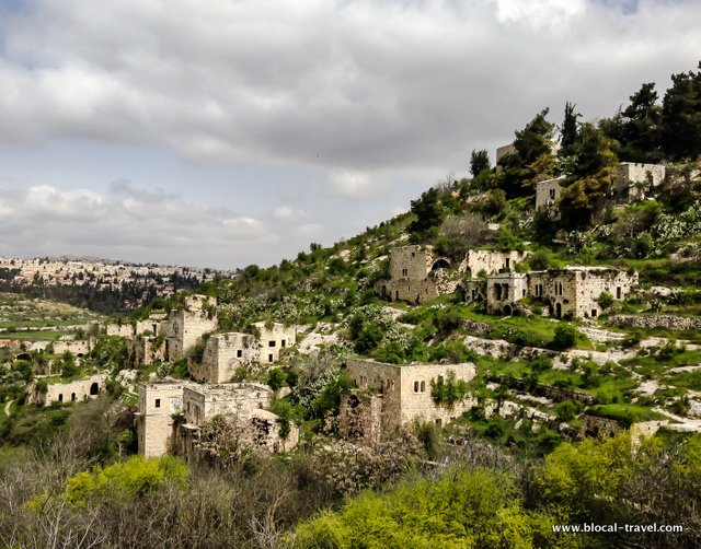 lifta ghost town abandoned places in israel 