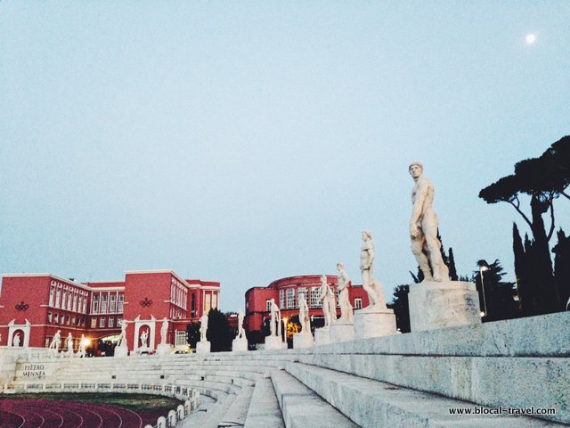 Stadio dei Marmi Northern Rome