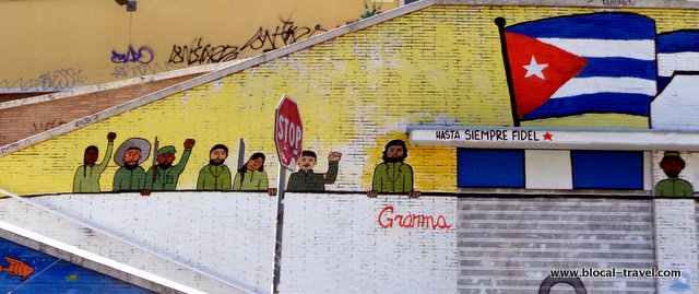 CSOA La Strada Political Street Art in Rome