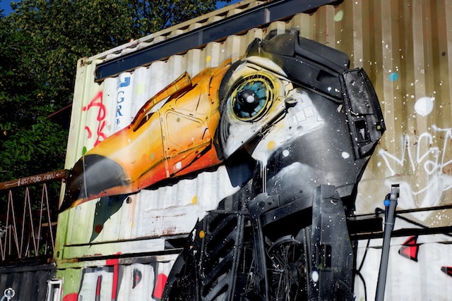 Bordalo II street art urban spree berlin