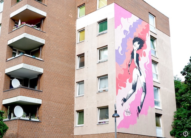 Fafi urban art in Berlin