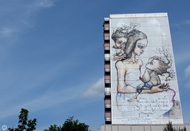 Herakut in Berlin urban art