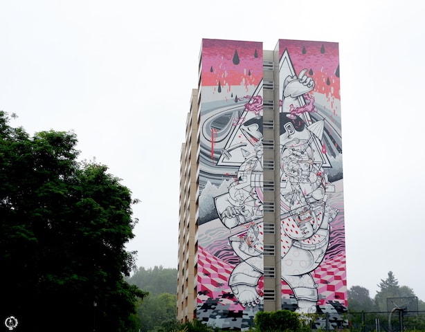 Hownosm mural in Berlin