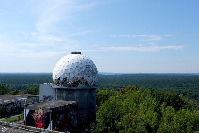 Teufelsberg abandoned place graffiti in Berlin