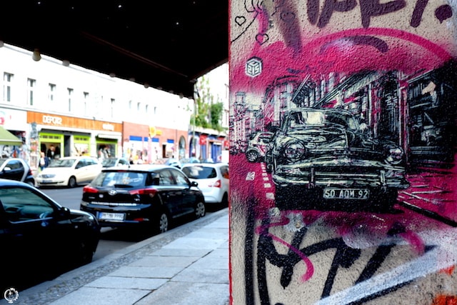 where to find street art in Berlin C215